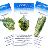 Mount Shasta Serpentine Pendants
