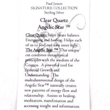 Clear Quartz Angelic Star Necklace- Paul Jensen Signature Collection