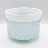 8" E+45 Green Heart Ocean Gold Frosted Rim 134590 Crystal Tones Bowl