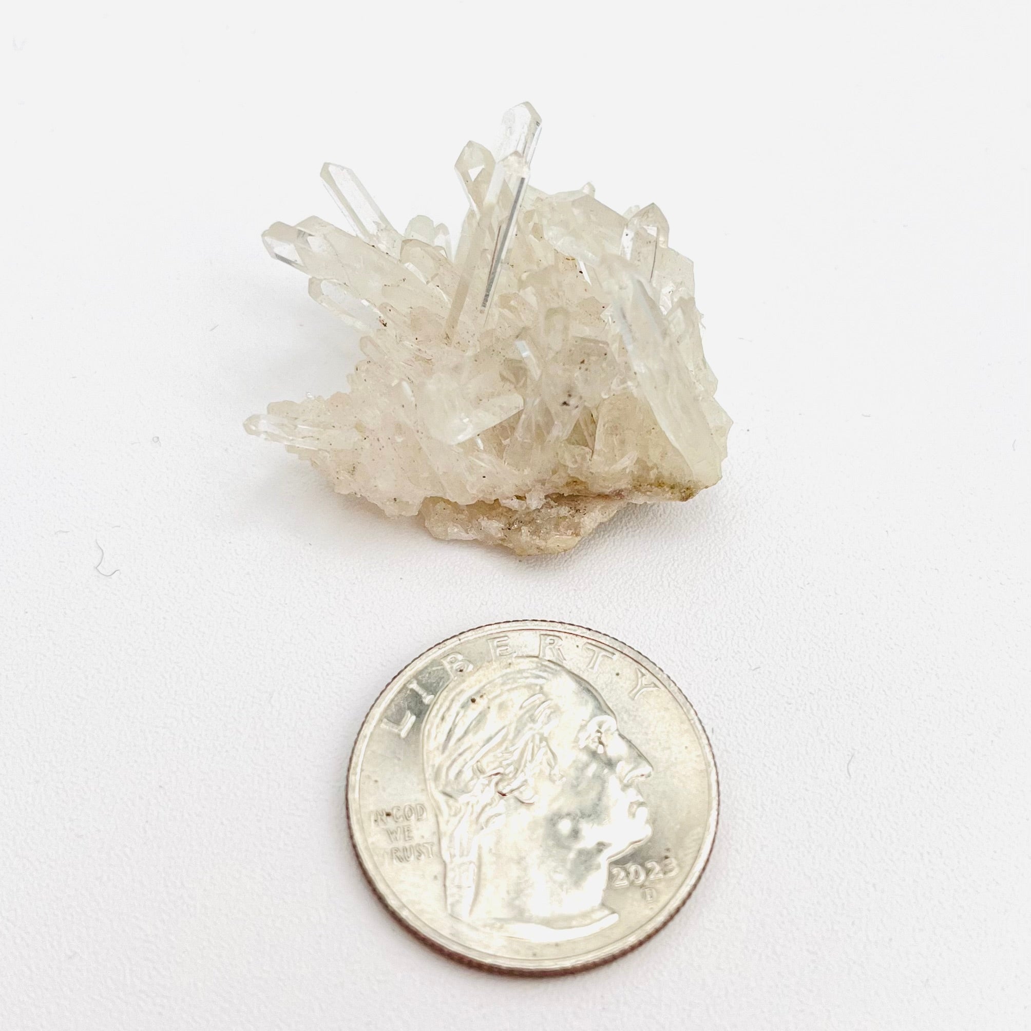 Small Needlepoint Columbian Lemurian Cluster