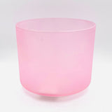 7" B-35 Advanced Selenite, Pink Aura Gold 134425 Crystal Tones Singing Bowl