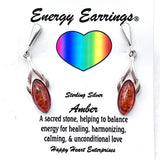 Amber Energy Earrings