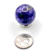 1 1/4” Charoite Sphere- Russia