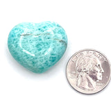 Amazonite Hearts