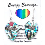 Abalone Dragonfly Energy Earrings