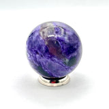 1 1/4” Charoite Sphere- Russia