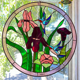 Stained Glass Humming Bird