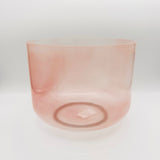 9” B+10 Morganite (+ true tone) 11386 Bowl - Beverly’s Personal Collection