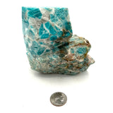 Amazonite in Quartz