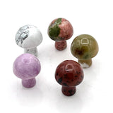Assorted Stone Mushroom Carvings