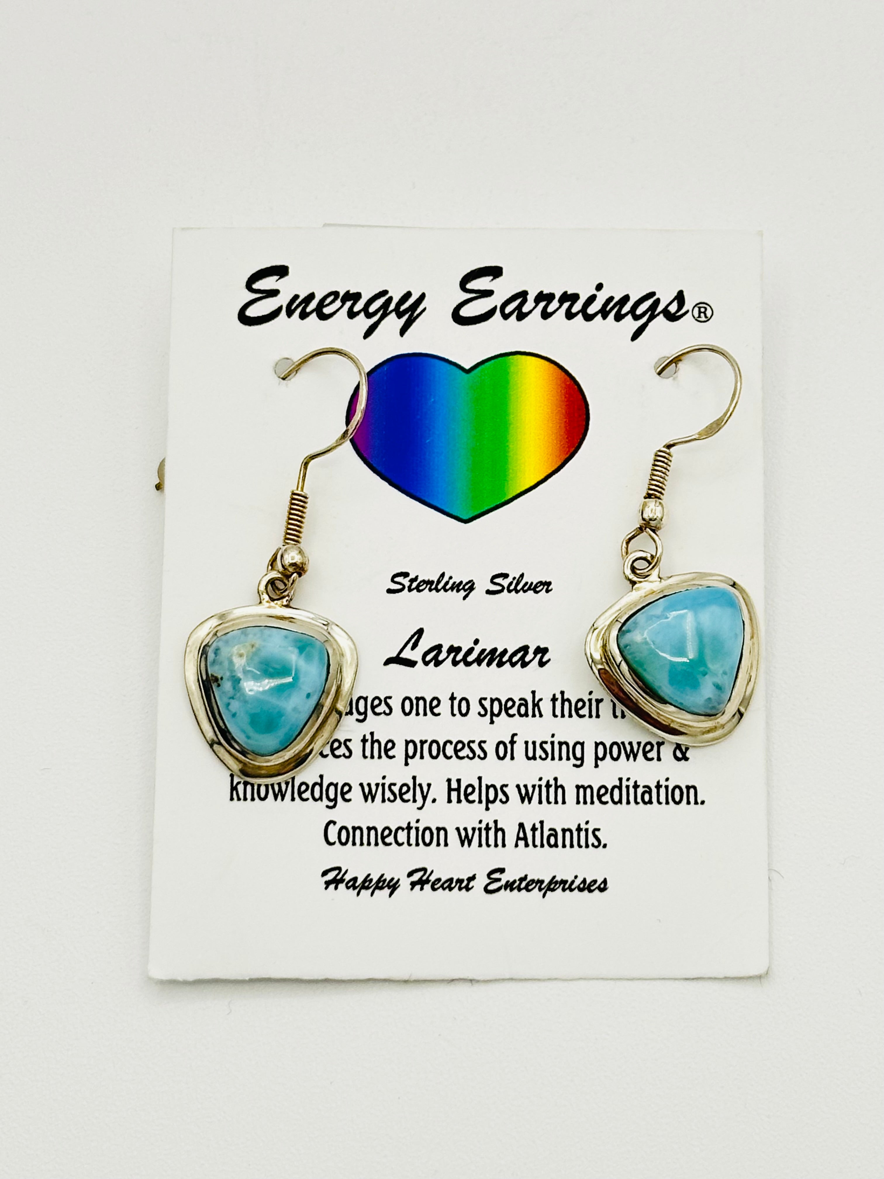 Larimar Energy Earrings