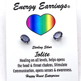 Iolite Energy Earrings