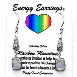 Rainbow Moonstone Energy Earrings