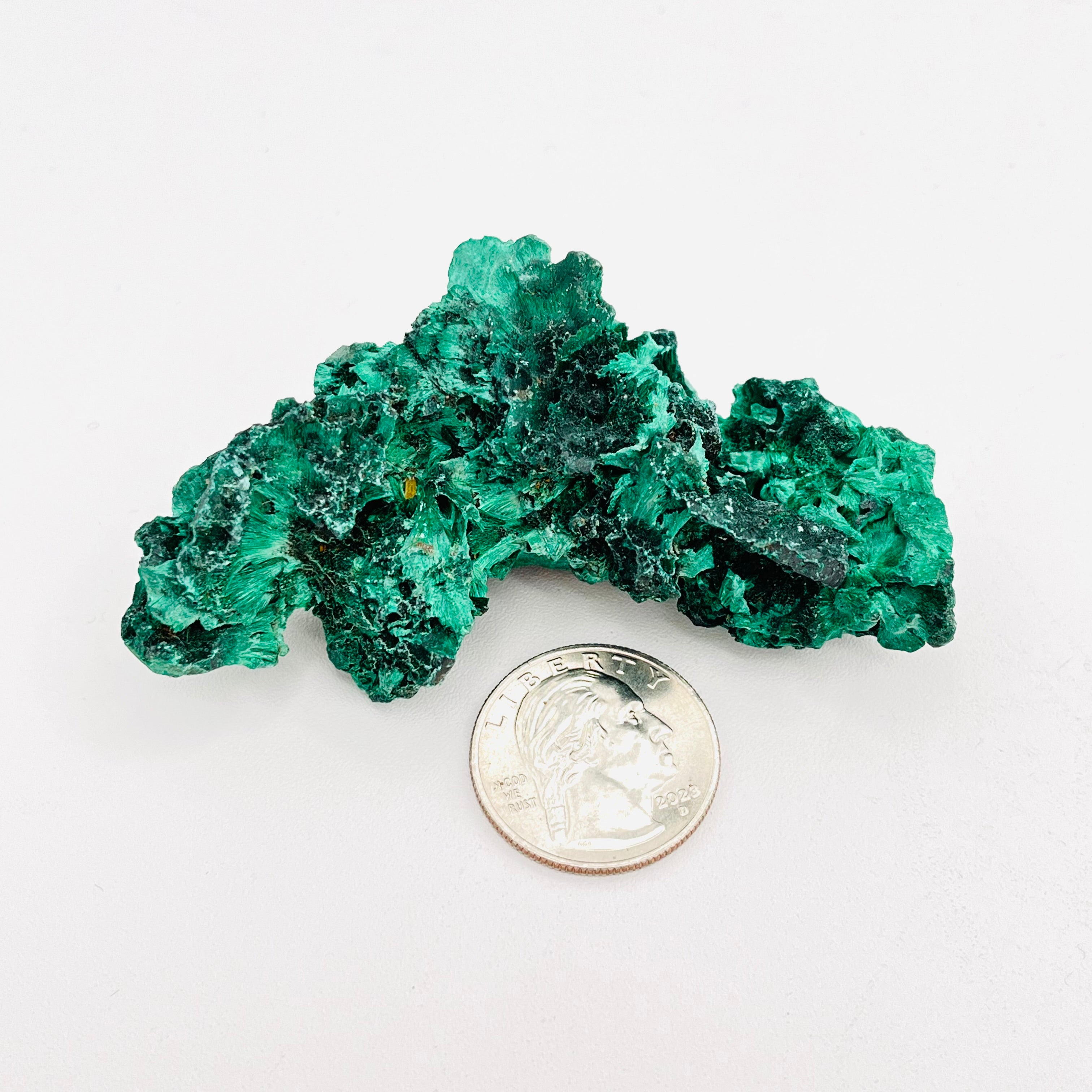 Velvet Fibrous Malachite