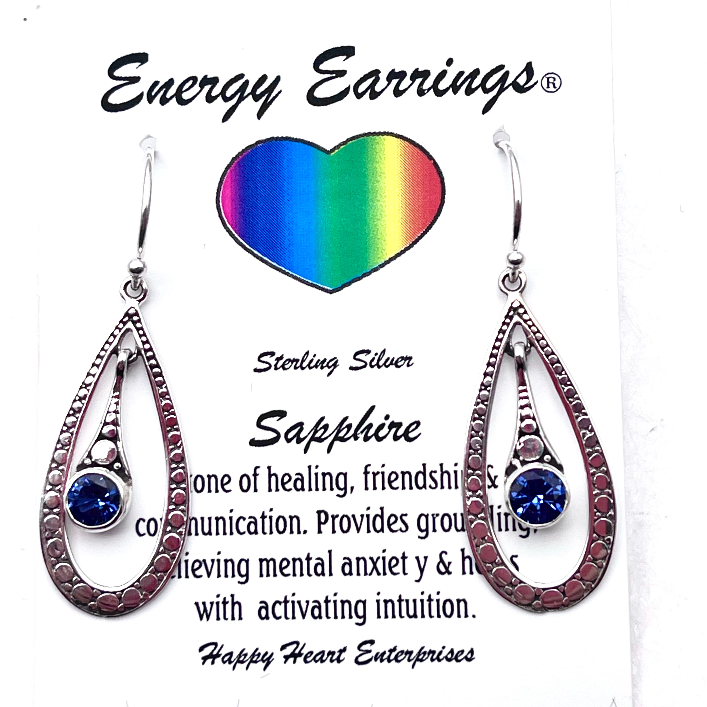 Sapphire Energy Earrings