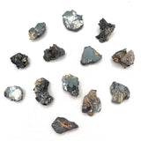 Golden Rutile in Hematite 5-8g