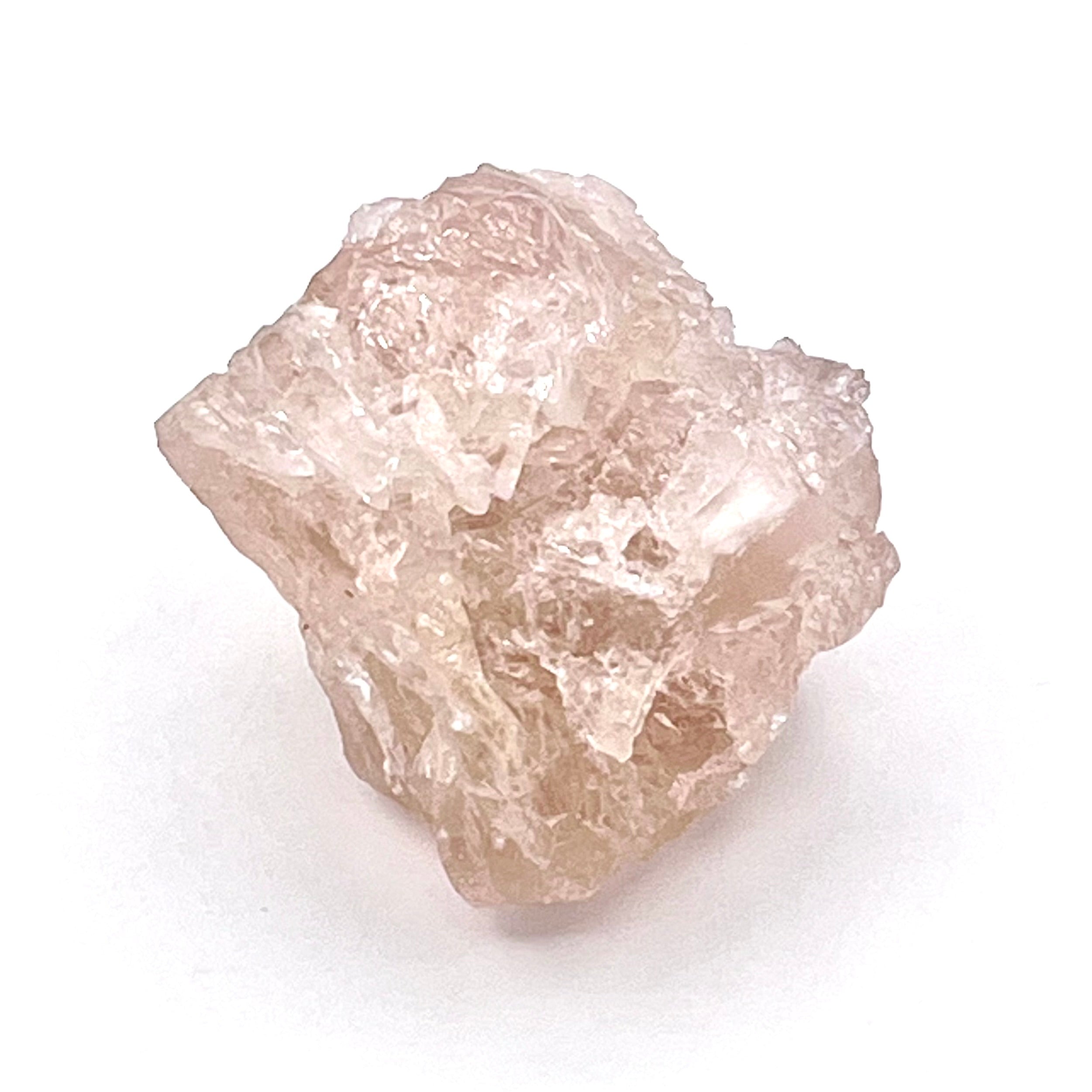 Morganite, Raw Natural Icy Beauty