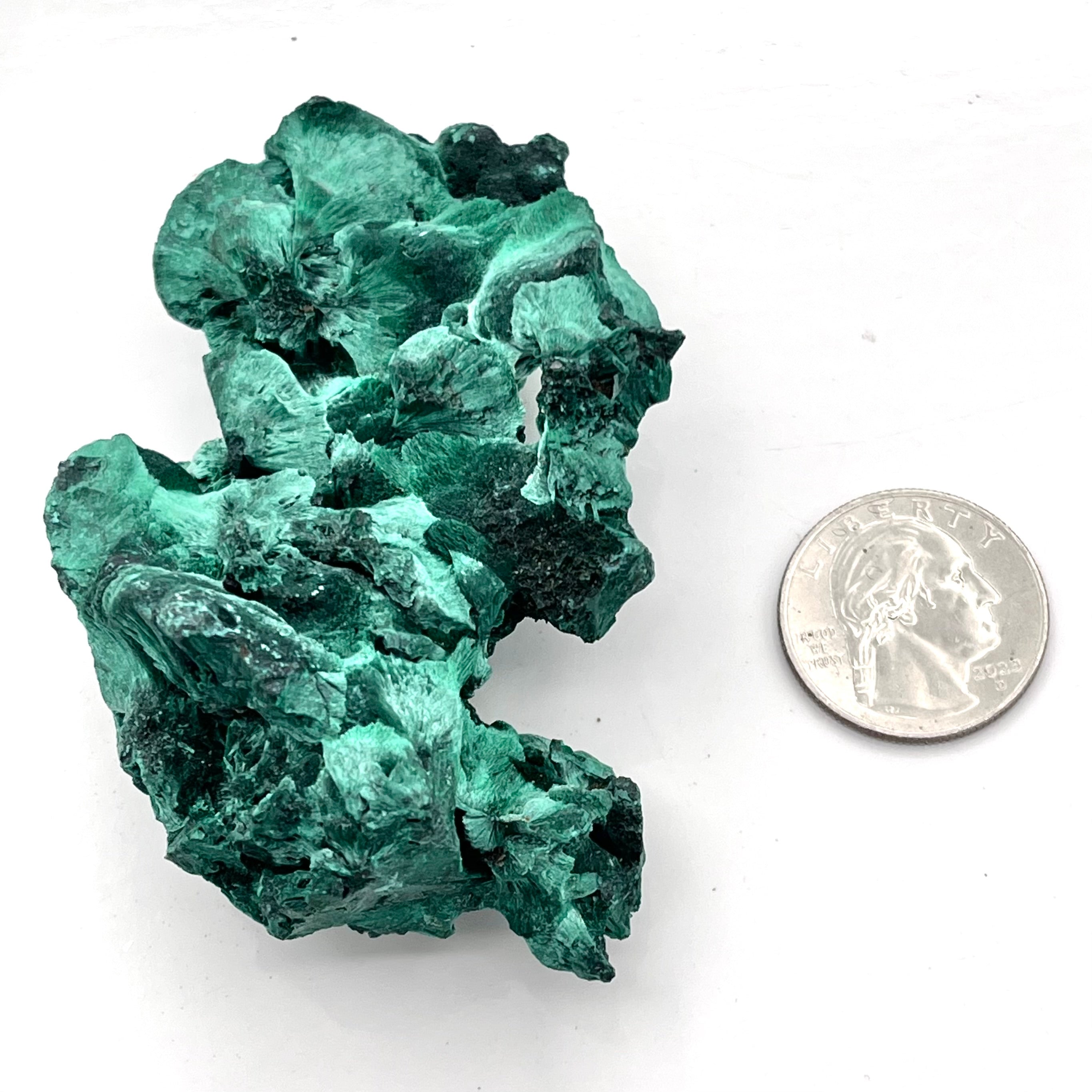 Velvet Fibrous Malachite
