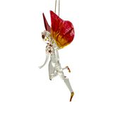 Blown Glass Fairy Ornament