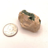 Green Tourmaline in Matrix