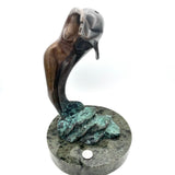Bronze Dolphin Woman Sculpture- Joy by Cynthia Thomas