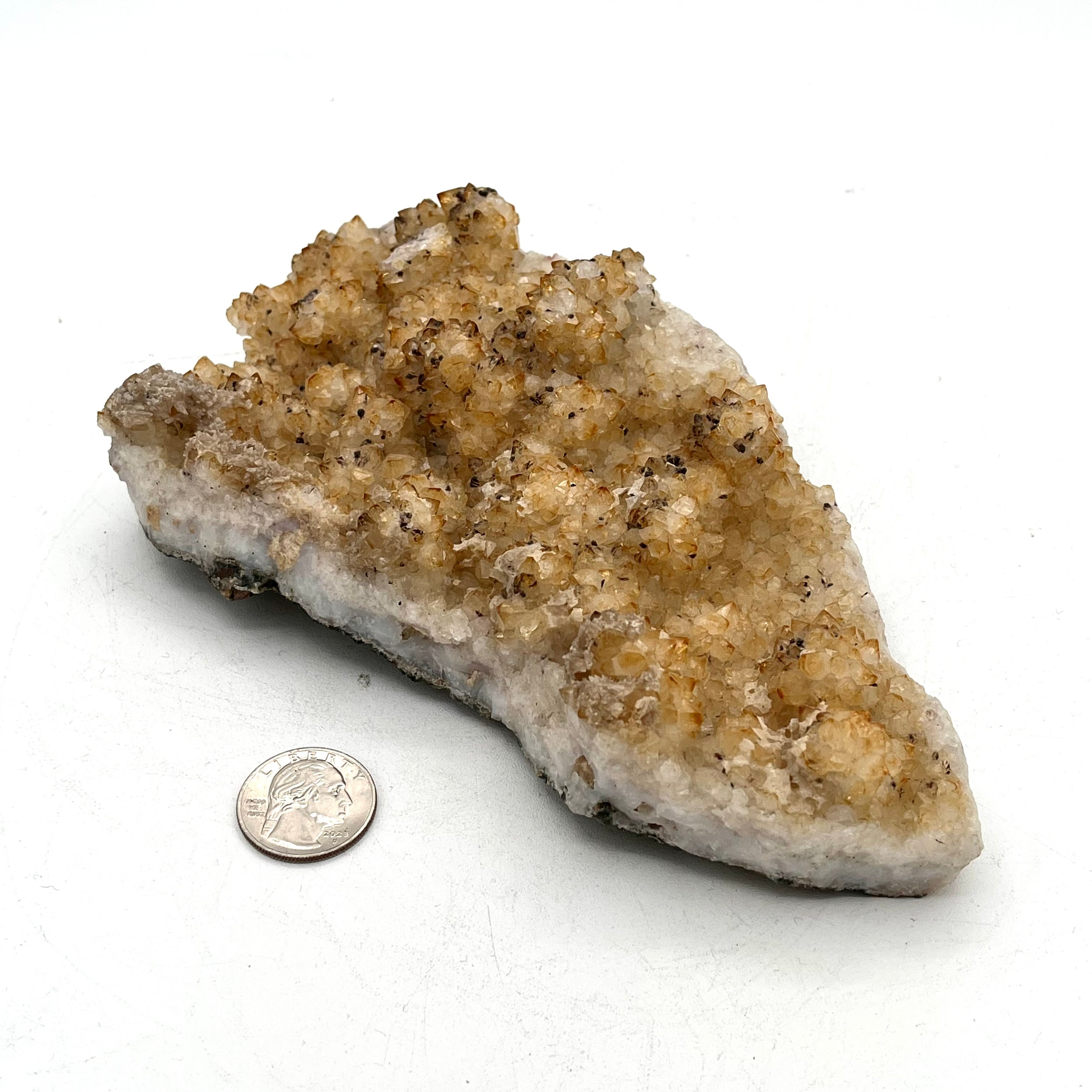 Citrine Druzy Cluster