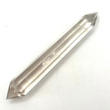 Double Terminated Smoky Quartz Wand