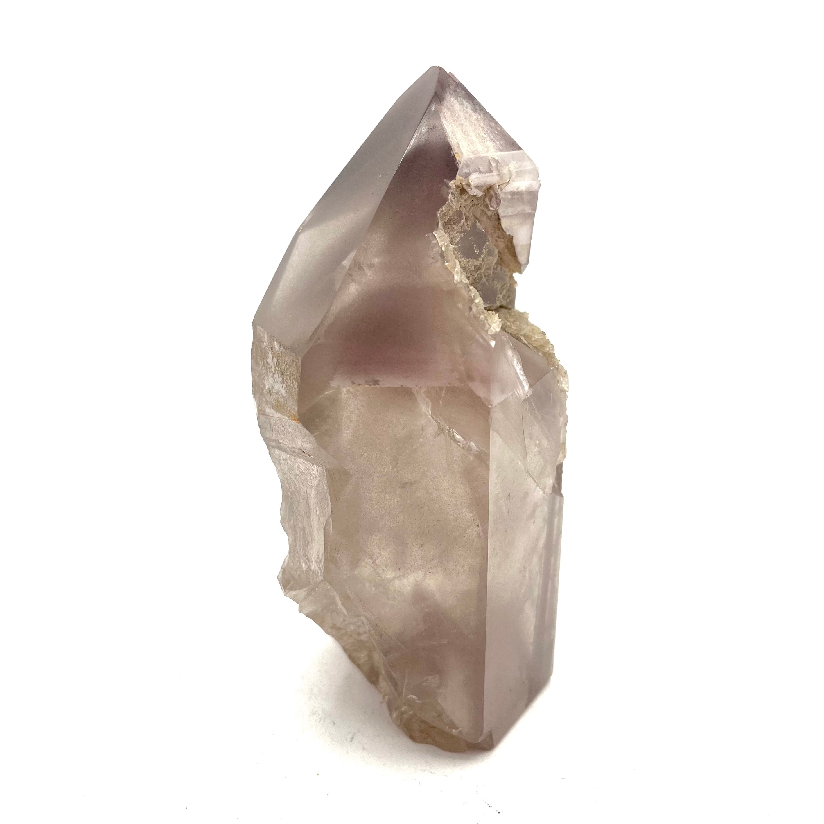 Lithium Quartz Point/ Polished & Raw Faces