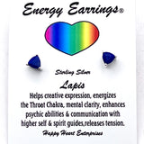 Lapis Energy Earrings