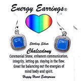 Chalcedony Energy Earrings