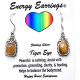 Tiger Eye Energy Earrings