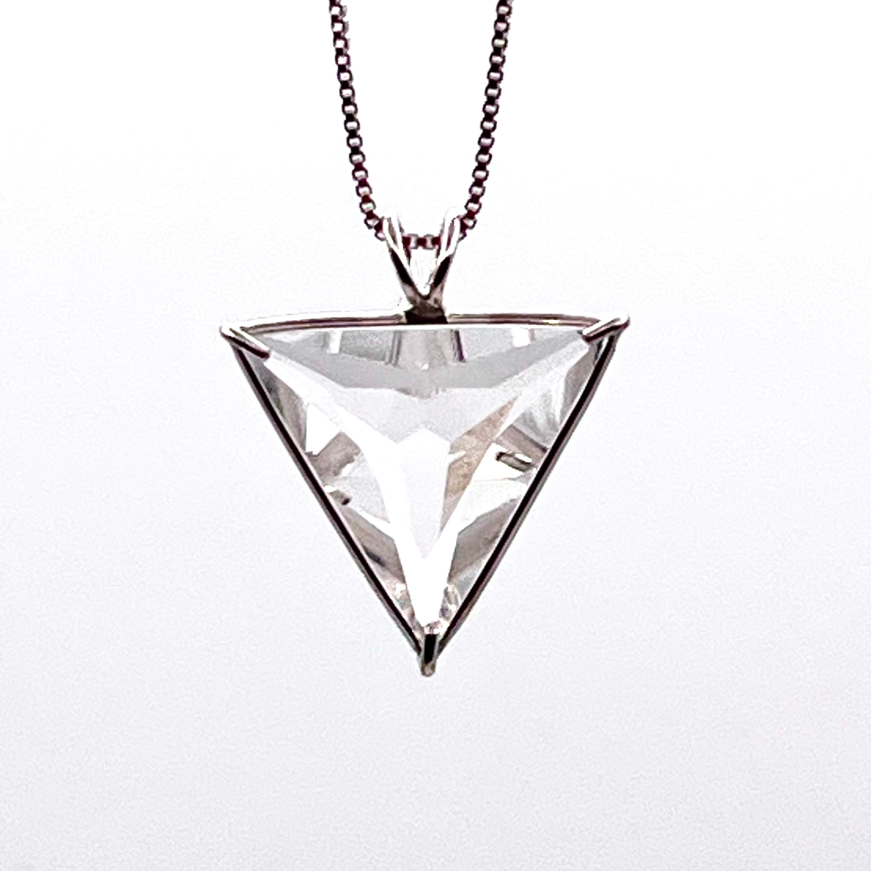 Clear Quartz Angelic Star Necklace- Paul Jensen Signature Collection