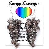 Smoky Quartz Energy Earrings