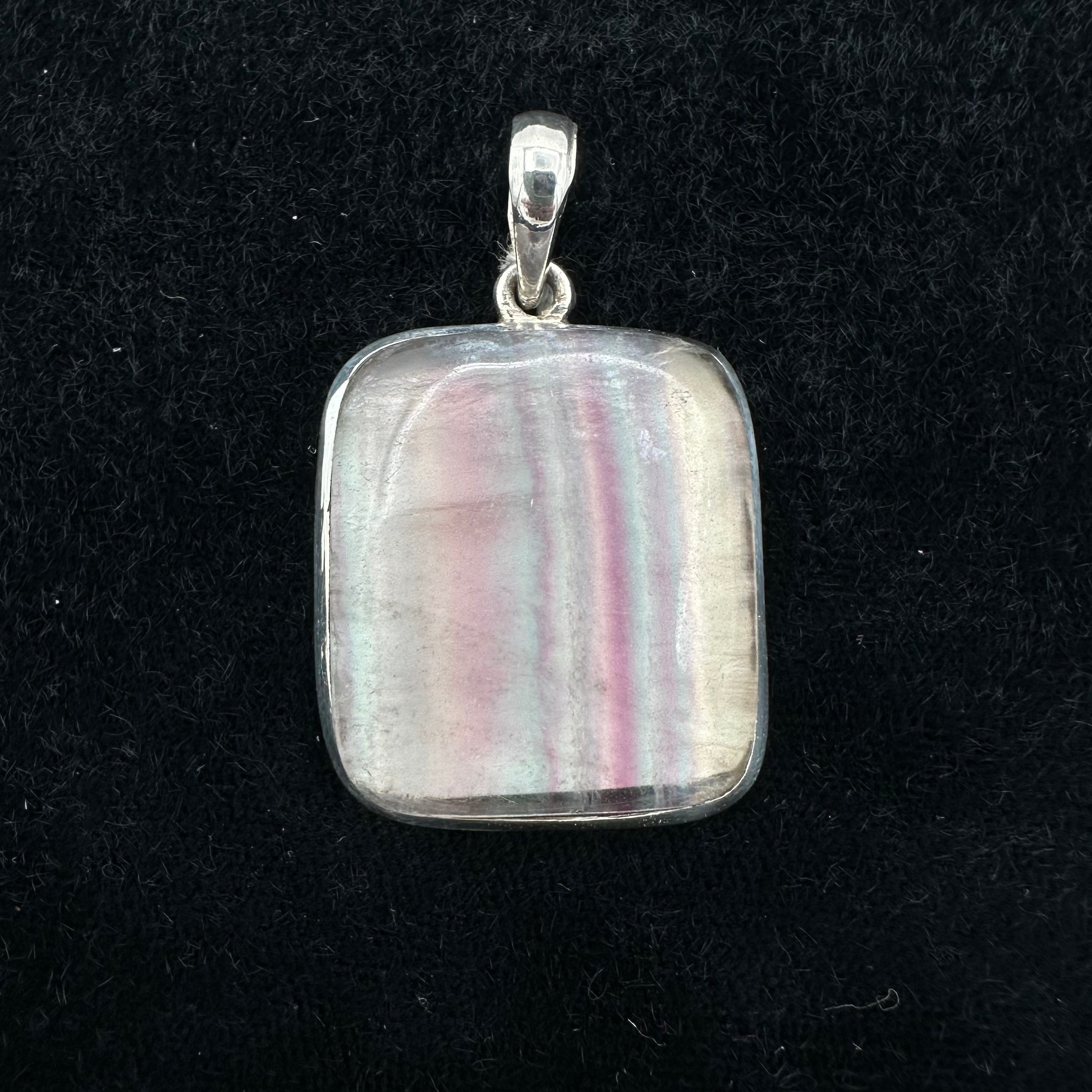 Rainbow Fluorite Pendant