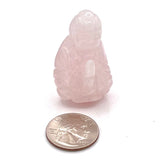 Rose Quartz Quan Yin Mini Statues