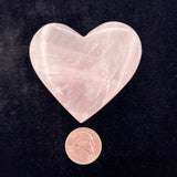 Rose Quartz Heart