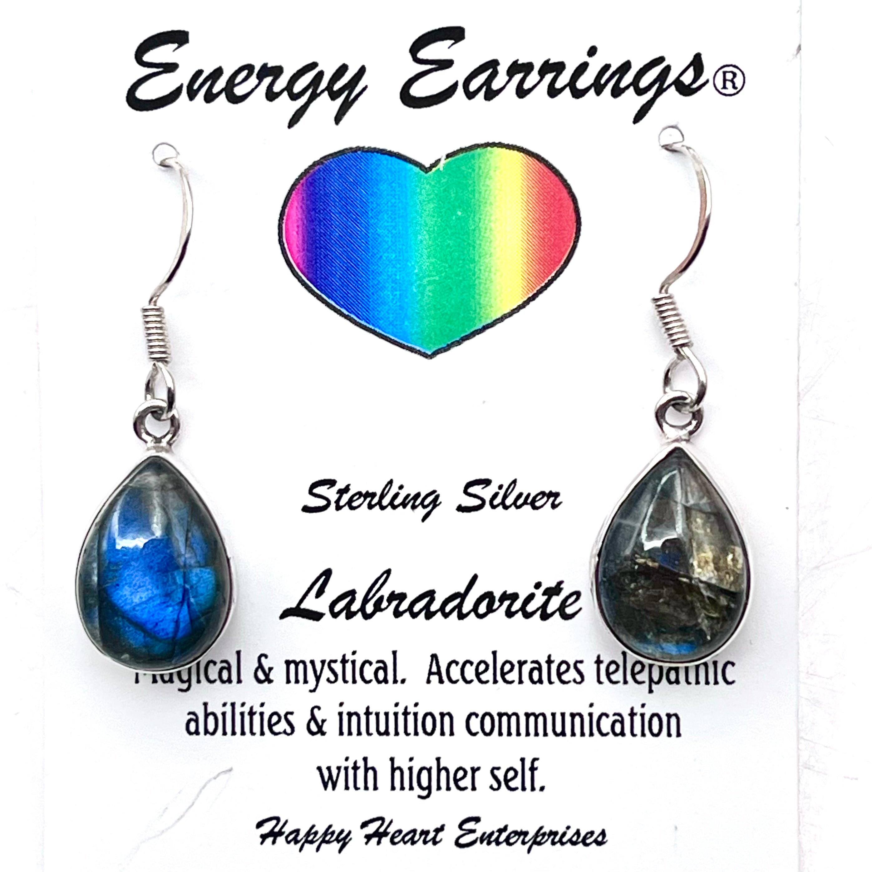 Labradorite Energy Earrings