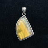 Yellow Rainbow Fluorite Pendant
