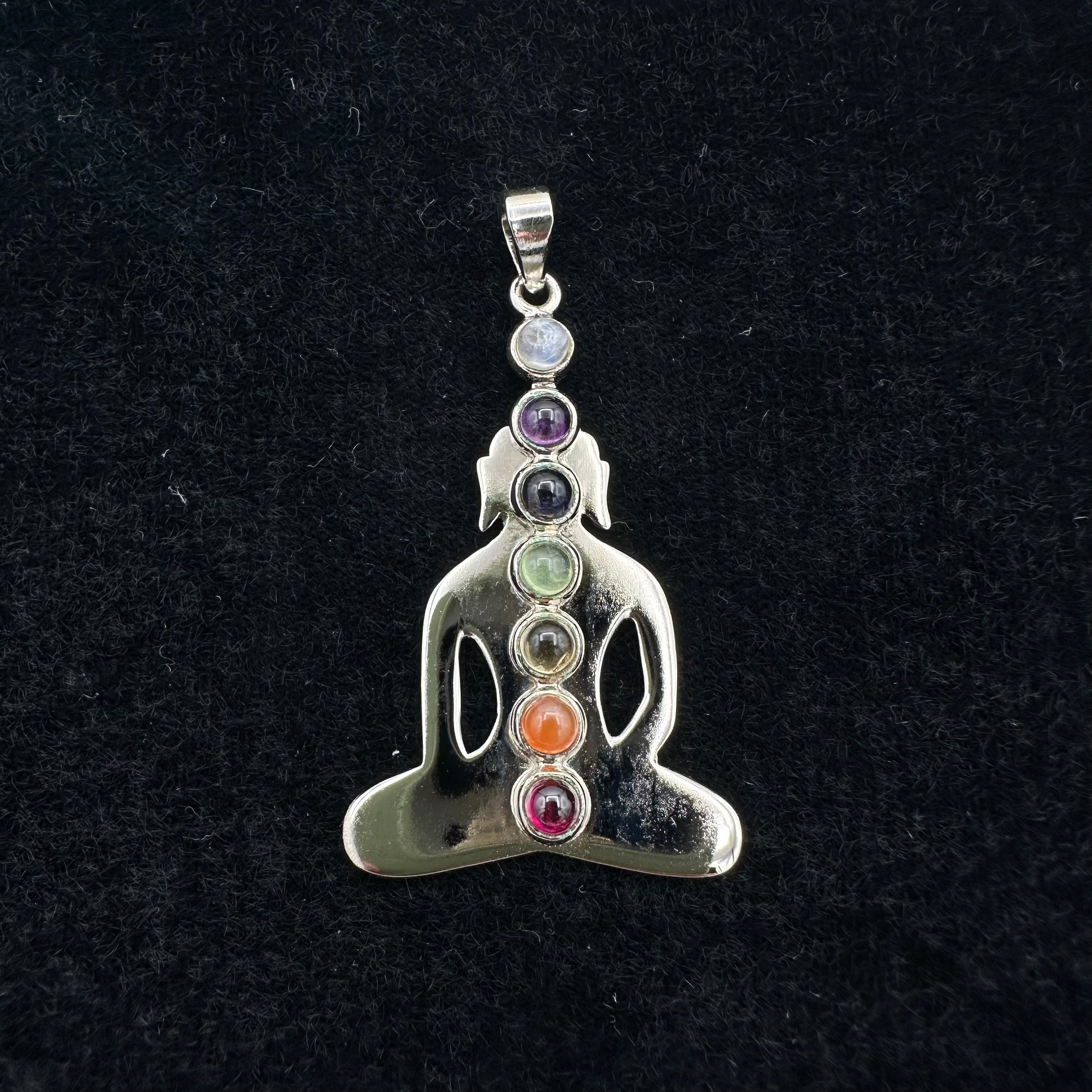 Chakra Buddha Pendant