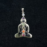 Chakra Buddha Pendant