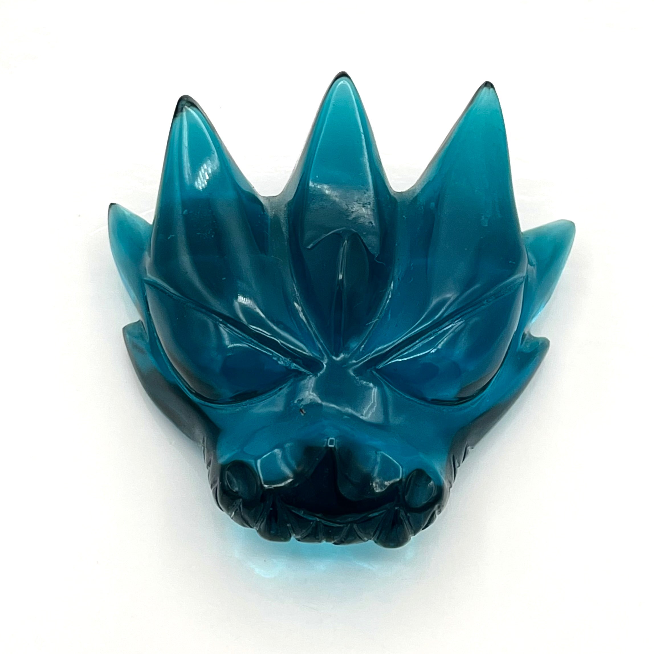 Blue Quartz Dragon Head