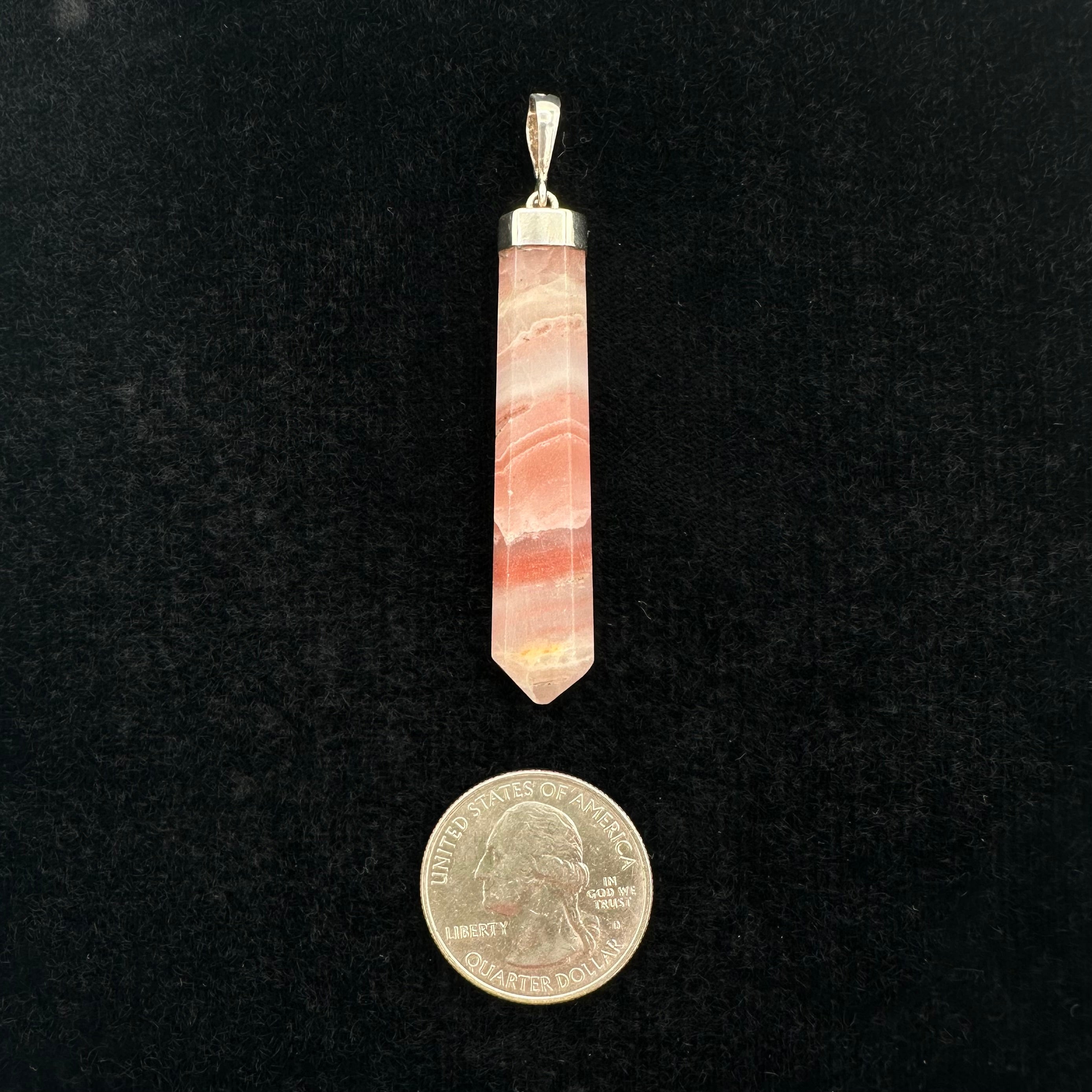 Pink Onyx Pendant