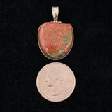Unakite Jasper Pendant