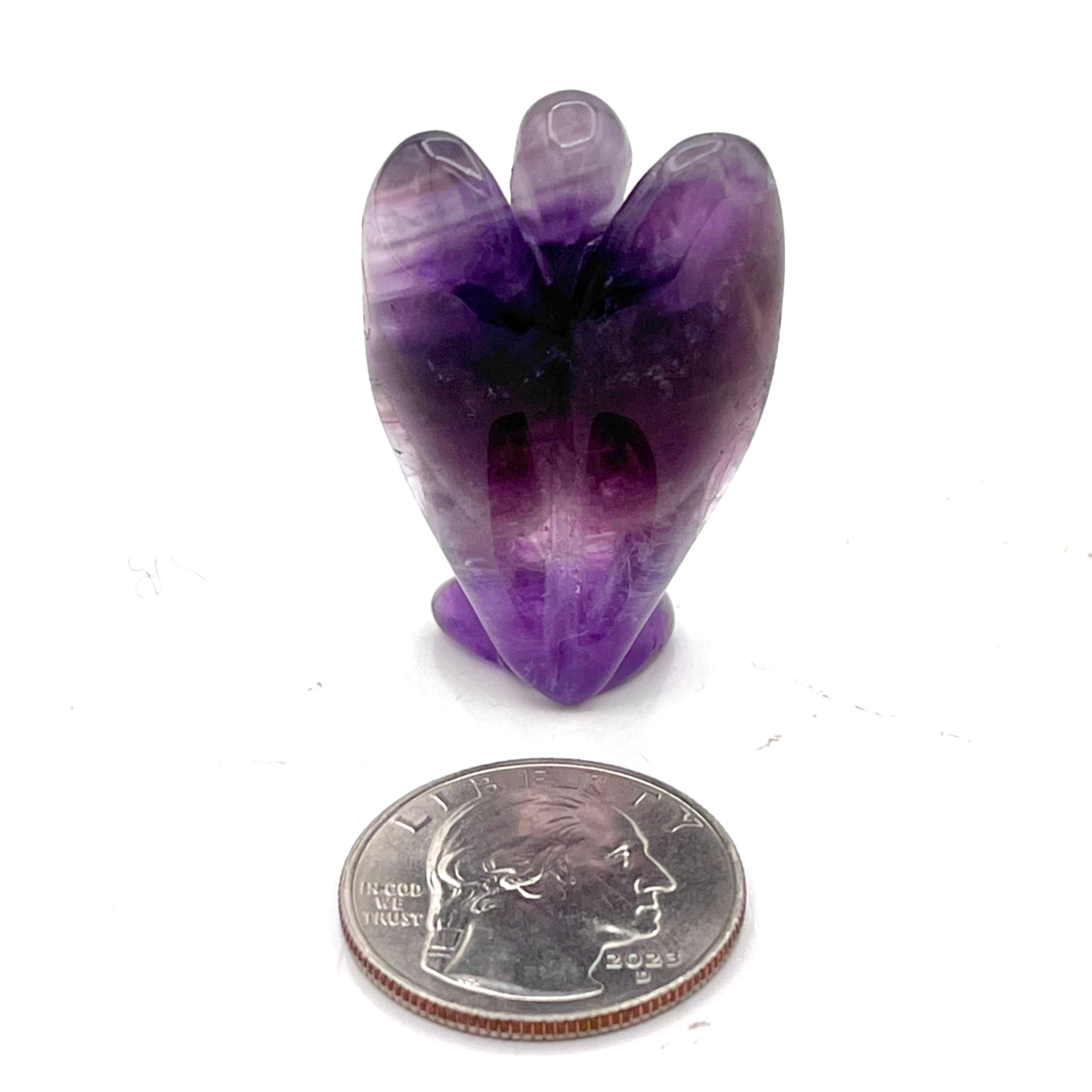 Amethyst Angel Mini Statue