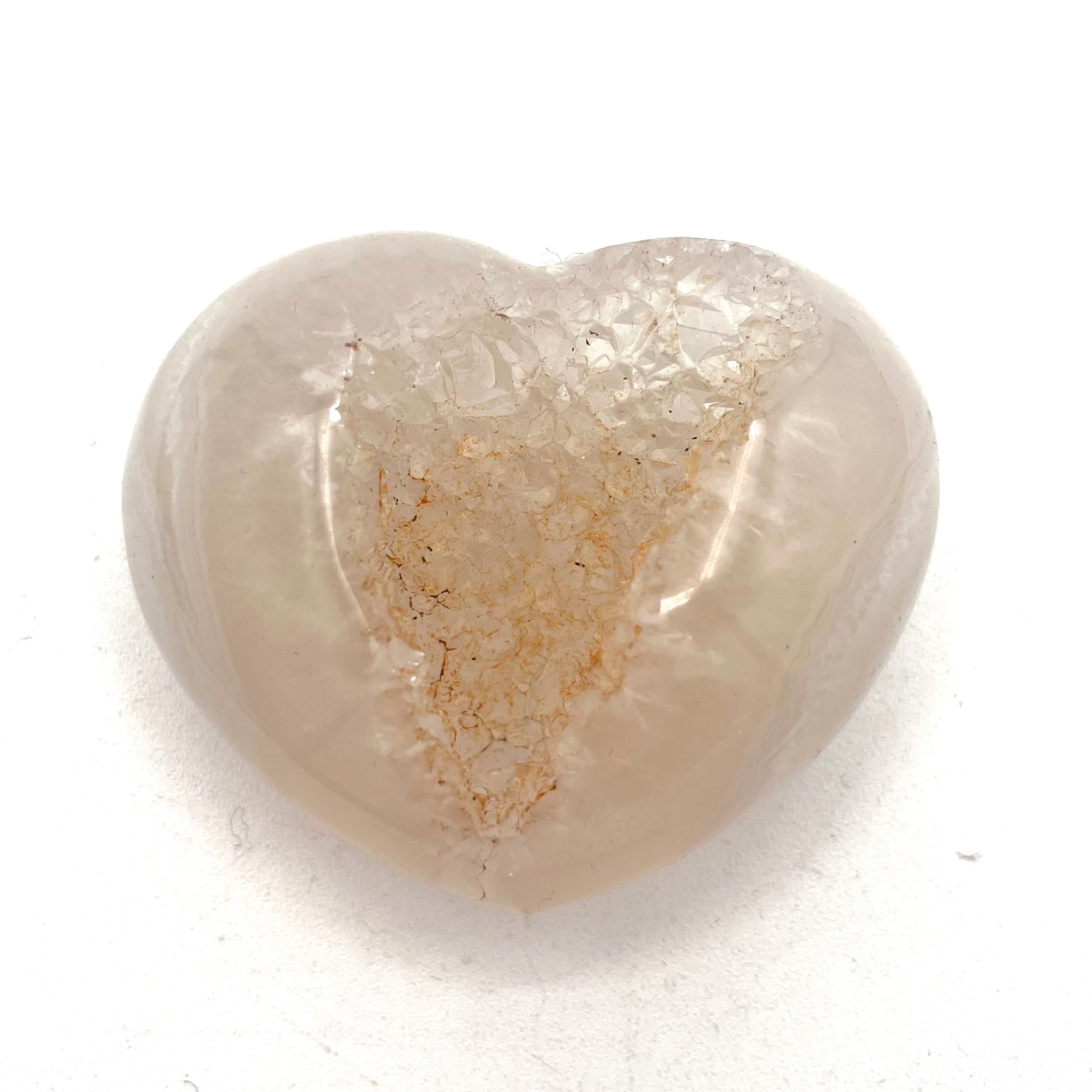 Agate Druze Hearts- Small