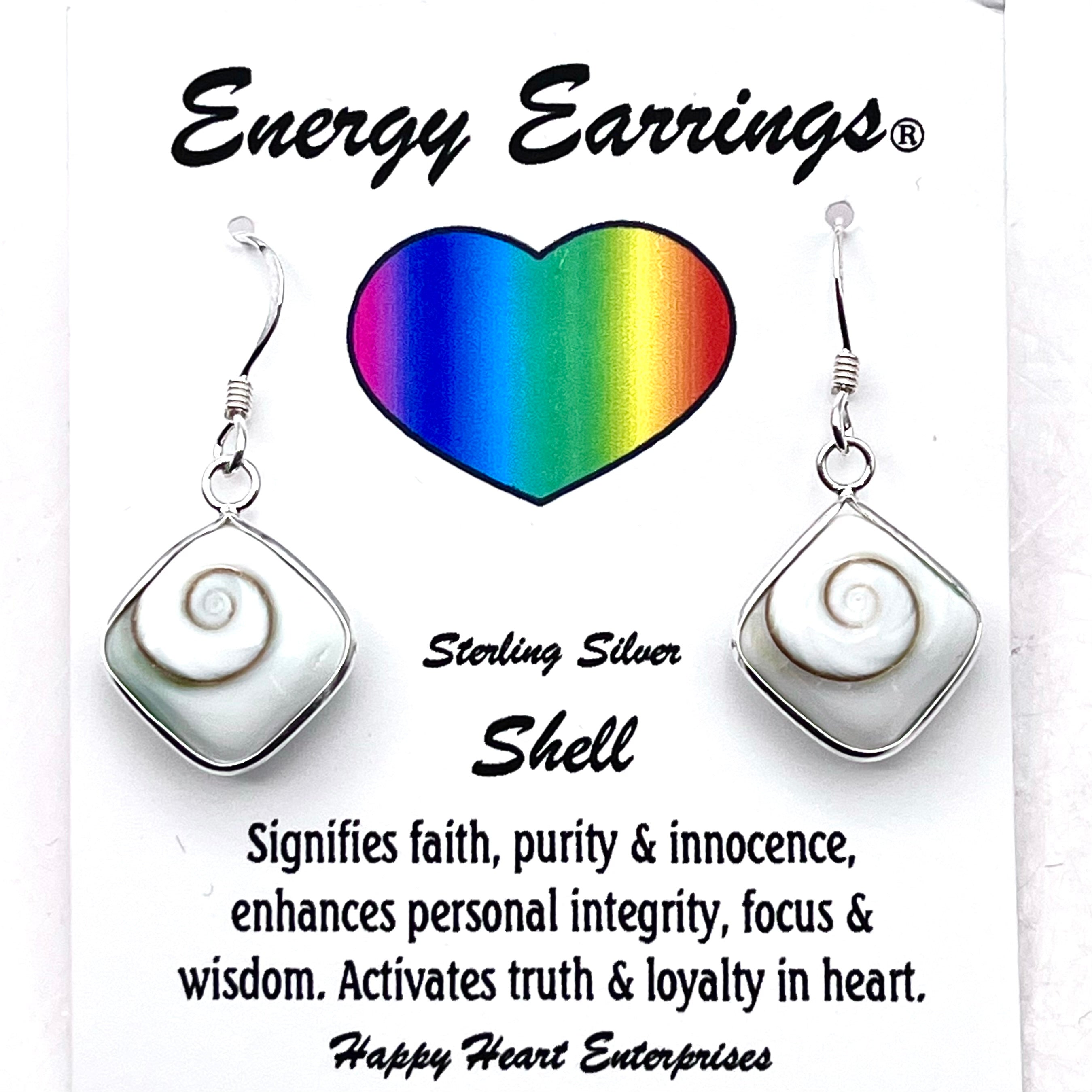 Shell Energy Earrings