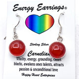 Carnelian Energy Earrings