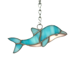Dolphin Stained Glass