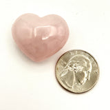 Rose Quartz Heart Stone