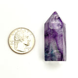 Purple Rainbow Fluorite Points